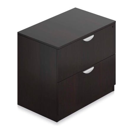 Gec Offices To Go Two Drawer Lateral File in Espresso - Executive Modular Furniture SL3622LF-AEL